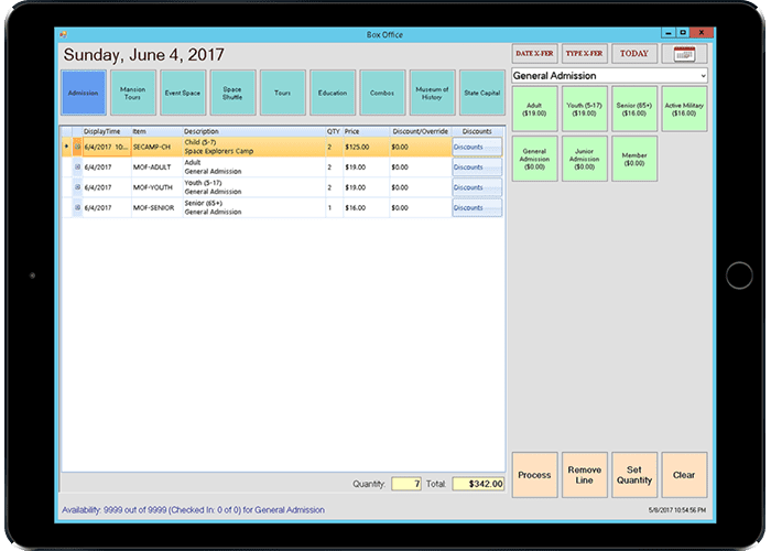 Box office ticketing Outbound software